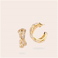 Orecchini Ultima Edizione Donna Cerchi in Argento OAO7555-GIALLO - OAO7555-GIALLO